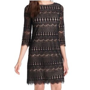 Ronni Nicole Illusion Lace Dress Size 8 NWT